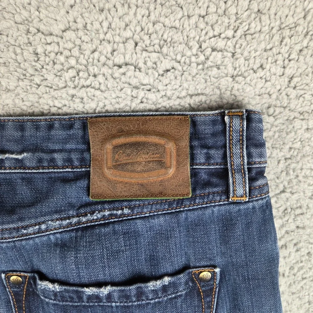 Robert Graham Jeans Mens 38 (37x34) Blue‎ Yates Straight Leg Denim